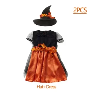 Color: Brown, Kid Size: 13 - New Year Kids Santa Claus Costume Green Elf Cosplay Christmas Carnival Party Fancy Dress for Girls Boys Red Xmas Clothes Set