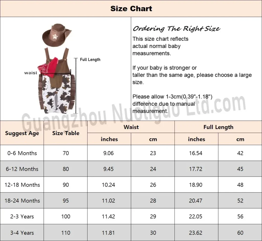 Color: Brown, Kid Size: 12M – Baby Boy Clothes cowboy Costume Infant Toddler Cowboy Set 3Pcs Hat Scarf Romper Halloween Event Birthday Holiday Cosplay Outfits