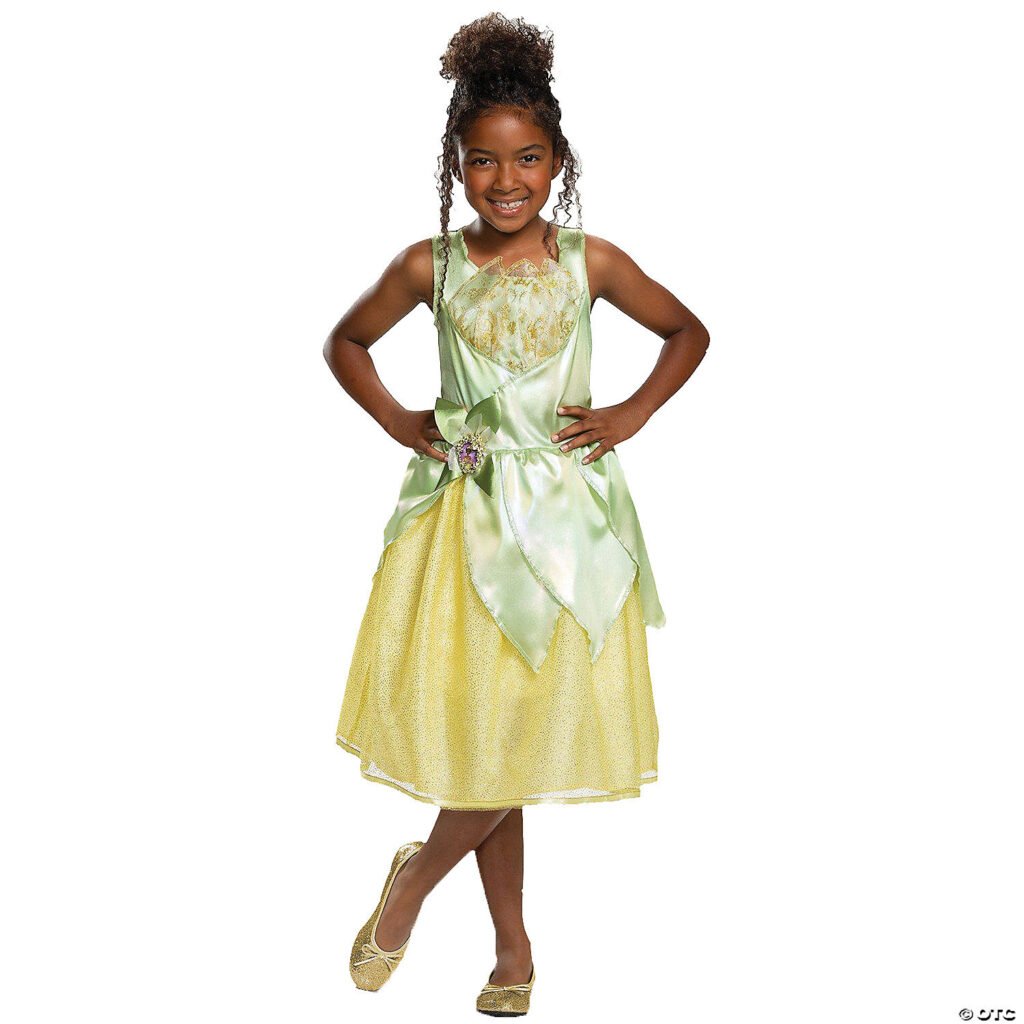 Girl s Classic Disney s The Princess and the Frog Tiana Costume Small