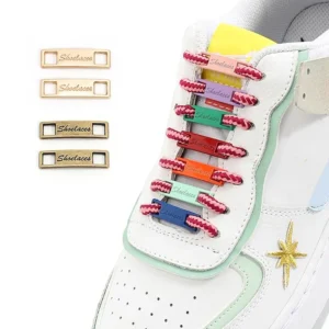 Color: Gold, Ships From: spain - Round Shoe Laces Buckle DIY Sneaker Shoes Decorations metal Buckle Shoelaces kit martin boots Shoes Accessories 1 Pair