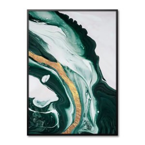 Color: A, Painting size: 40x60cm - Abstract Line Decorative Painting