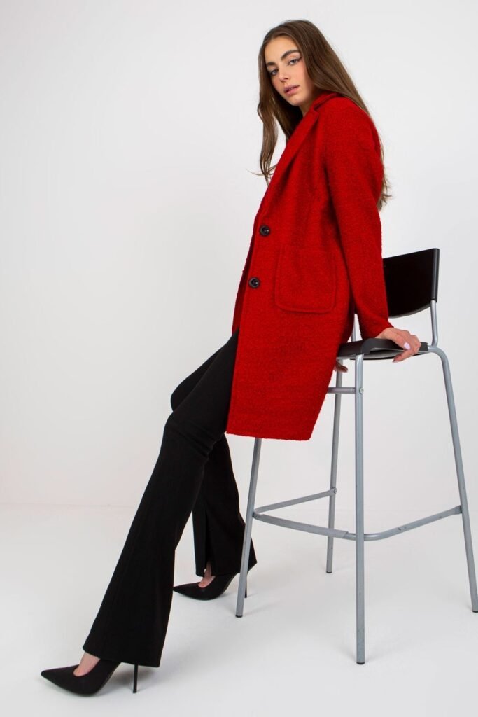 red – Coat model 172448 Och Bella