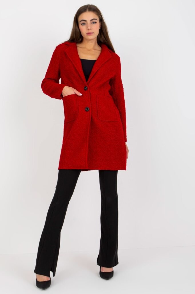 red – Coat model 172448 Och Bella