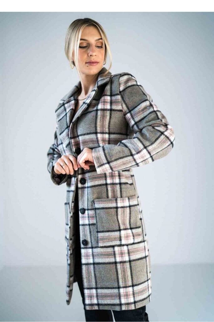 multicolor – Coat model 174074 Figl