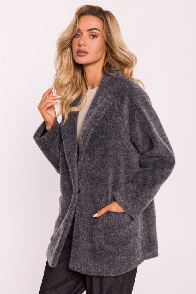 grey – Coat model 199652 Moe