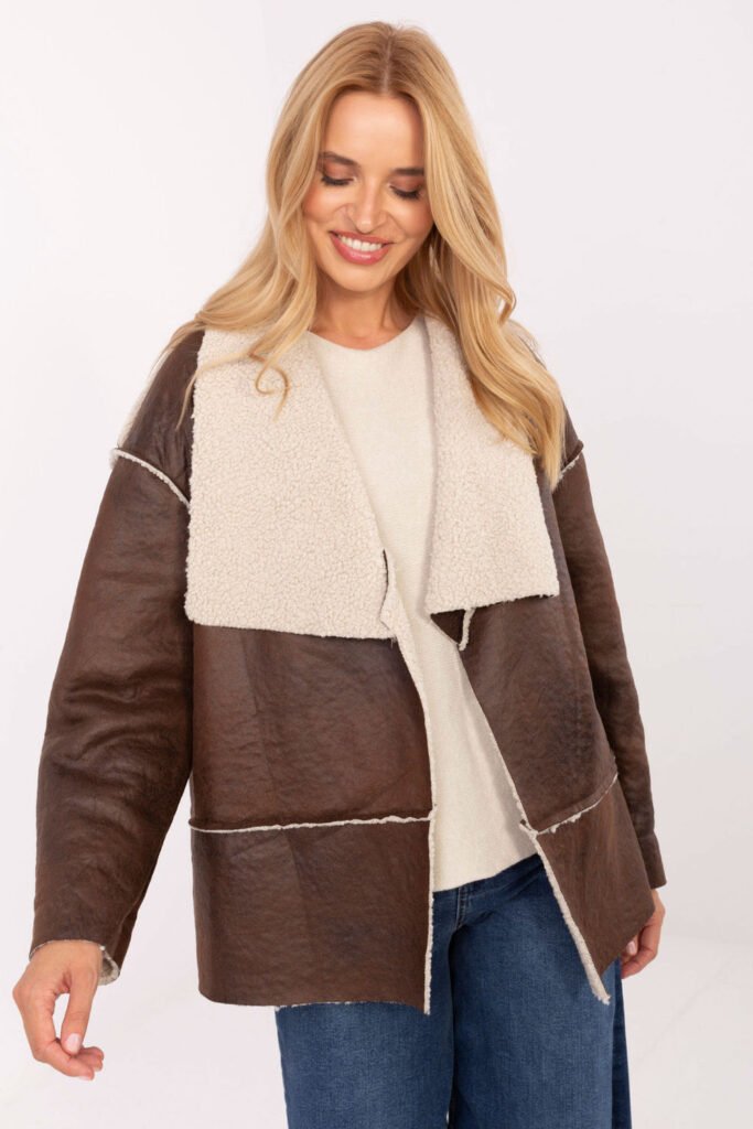 brown – Jacket model 217641 Factory Price