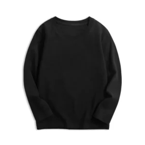 Color: Beige, Kid Size: 7 - 7 Colors Spring Long Sleeve Tees Children's T-shirt Cotton Solid Colour Base Coat Leisure Wear Boys Girls Tops Kids Clothes