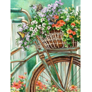 Painting size: 30x40cm, Painting style: Square - Diamond Painting Landscape Flower 5d Diy Diamond Embroidery