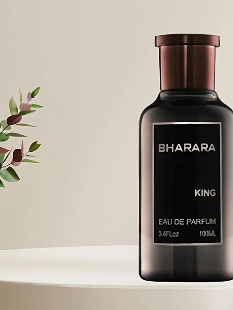 Bharara King Eau de Parfum for Men – Citrus Amber Scent for Confident Daily Wear and Evening Sophistication