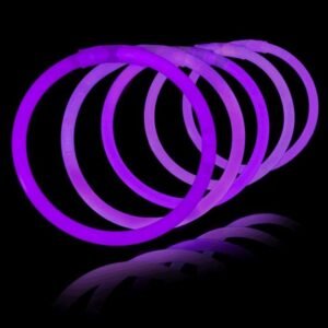 Glow Bracelet Purple Tube of 100