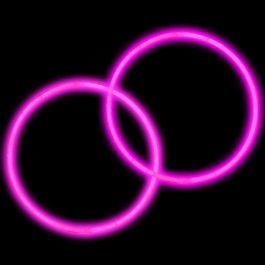 Glow Bracelet Pink Tube of 100
