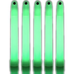 6 Inch Glow Sticks Green