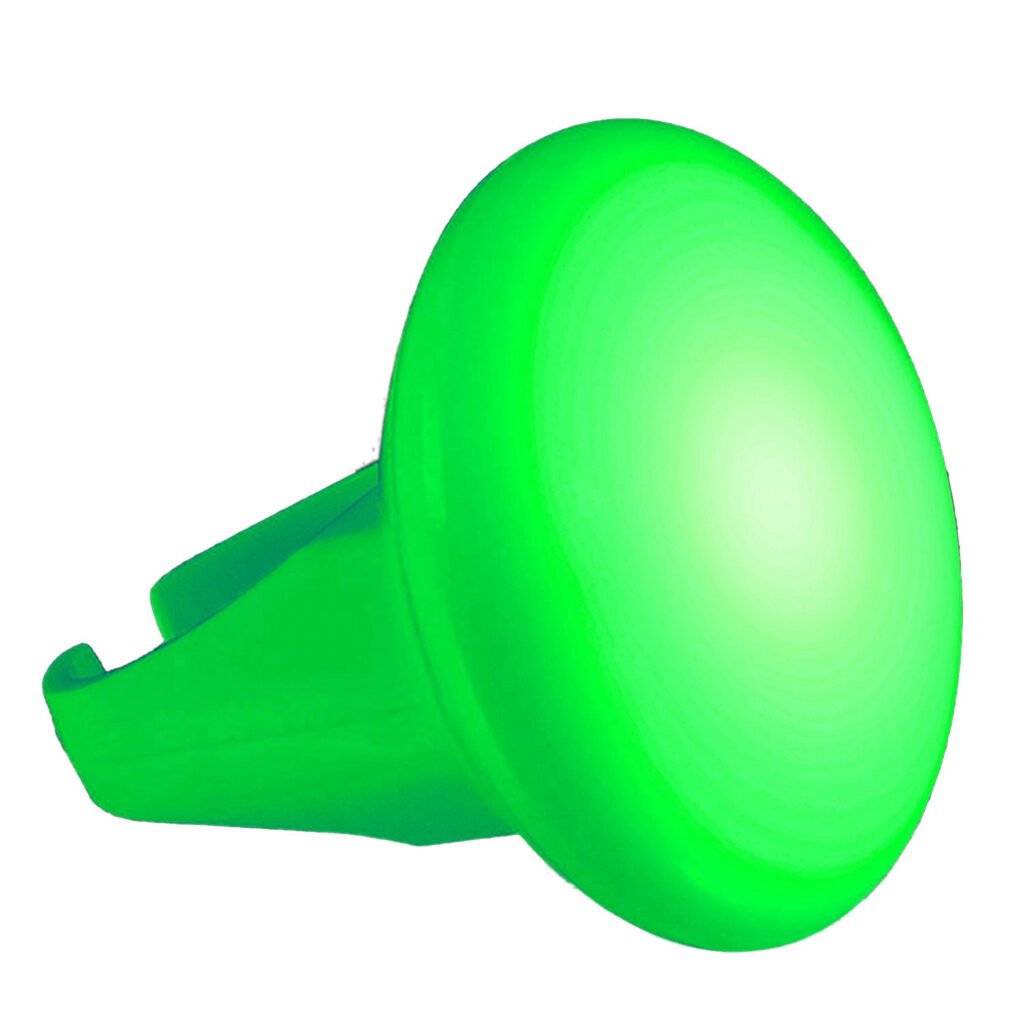 Huge Blink and Glow Green LED Ring