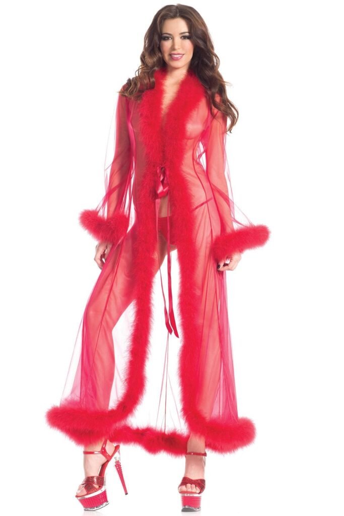 BW1650 Marabou Robe