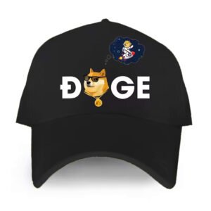 Dogecoin Doge HODL To the Moon Crypto Unisex Classic Black Baseball Cap
