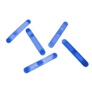 Pack of 50 Jumbo Glow Sticks Refill for Glow Stick Golf Ball Blue