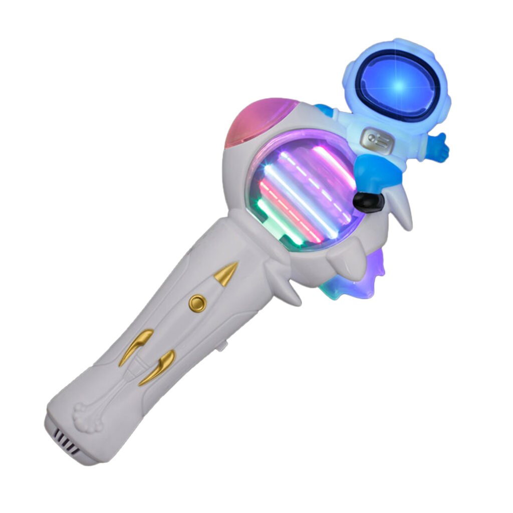 Light Up Space Walker Astronaut Cosmic Spinning Wand