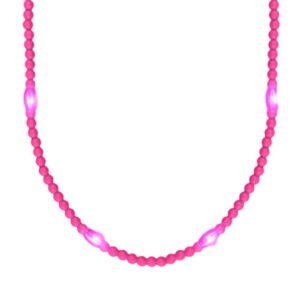 Opaque Round Still Light No Flash Pink Beads