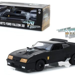 1973 Ford Falcon XB Black "Last of the V8 Interceptors" (1979) Movie 1/18 Diecast Model Car by Greenlight