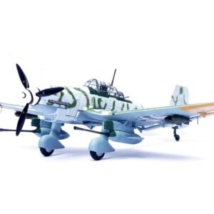 Junkers Ju 87G2 Stuka Bomber Aircraft "10.(Pz)/SG 2 Immelmann Markisch Friedland Pomerania" (1945) German Luftwaffe "Wing" Series 1/72 Diecast Model by Panzerkampf