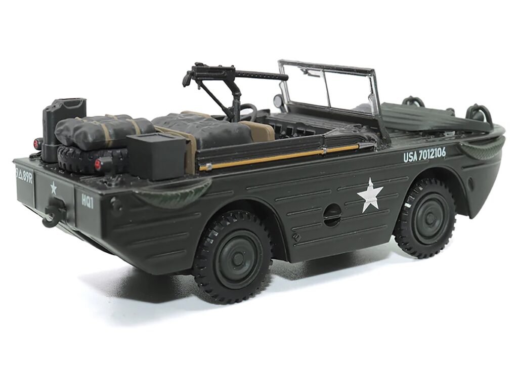 Ford GPA Amphibious Vehicle Olive Drab “United States Army” 1/43 Diecast Model by Militaria Die Cast