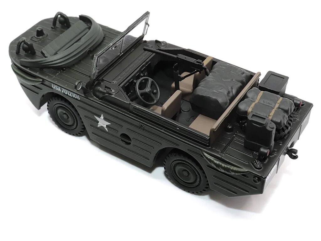 Ford GPA Amphibious Vehicle Olive Drab “United States Army” 1/43 Diecast Model by Militaria Die Cast