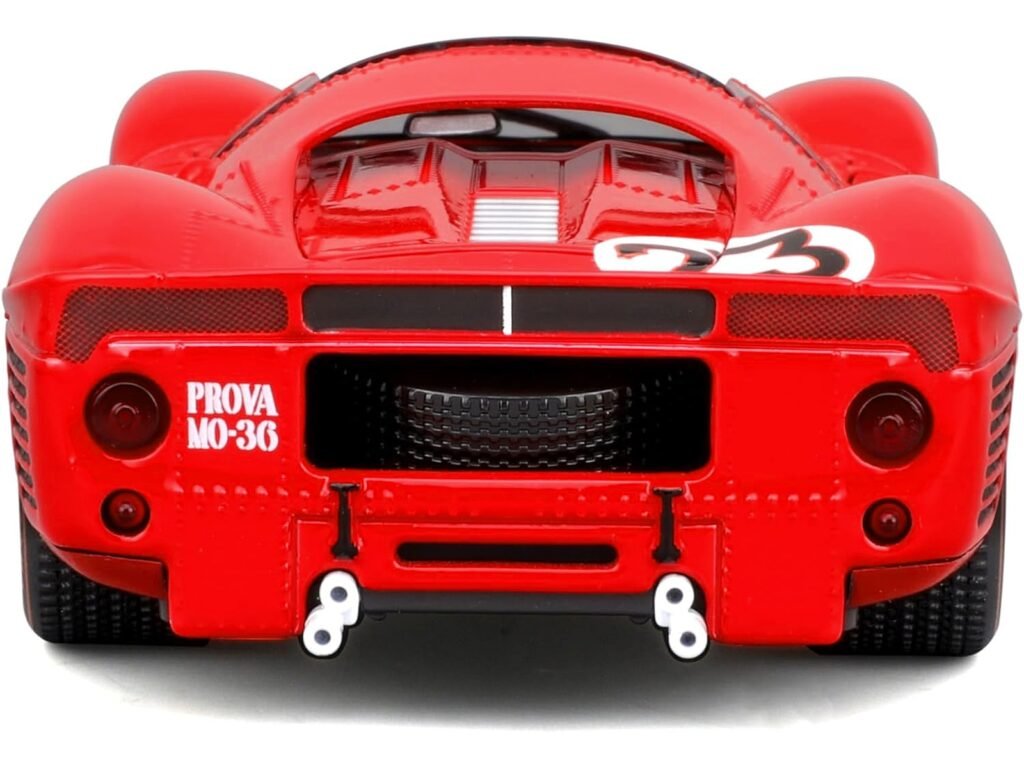 Ferrari 330 P4 #23 Lorenzo Bandini – Chris Amon “Ferrari S.P.A.” Winner “24 Hours of Daytona” (1967) “Racing” Series 1/24 Diecast Model Car by Bburago