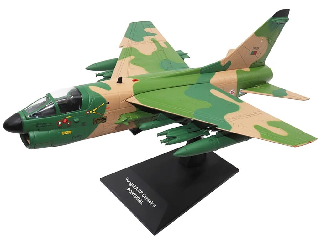 Vought A-7P Corsair II Attack Aircraft “Portugal” 1/72 Diecast Model by Militaria Die Cast