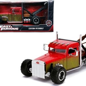 Custom Peterbilt Tow Truck "Fast & Furious" Series 1/24 Diecast Model by Jada