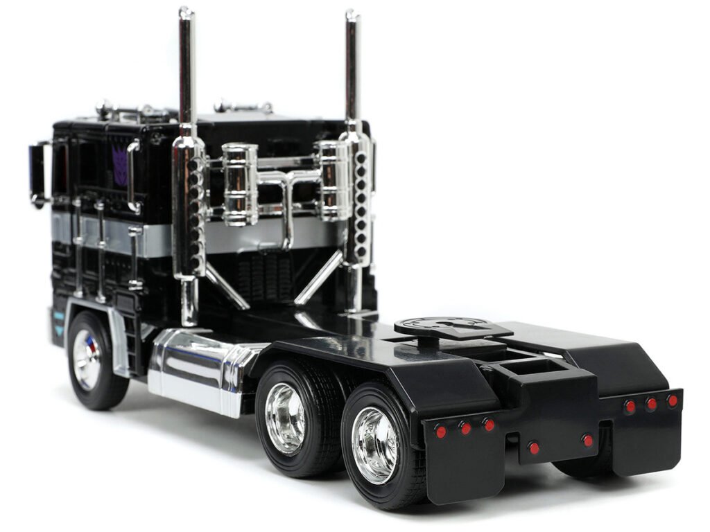Decepticon Nemesis Prime with Robot on Chassis “Transformers” TV Series “Hollywood Rides” Series 1/24 Diecast Model by Jada