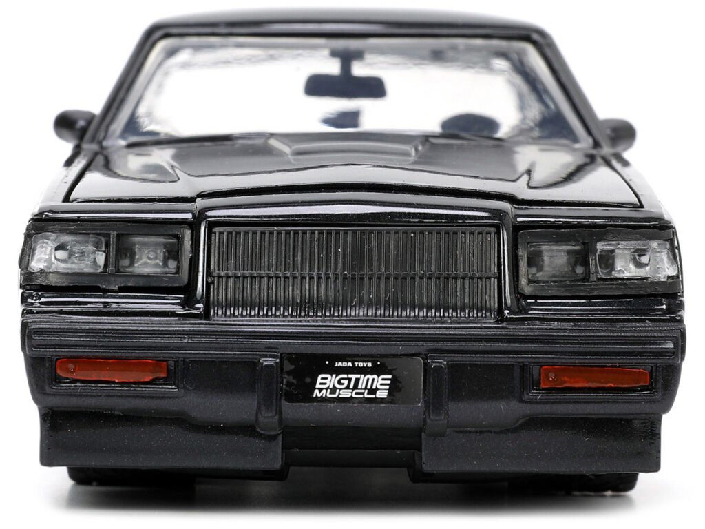 1987 Buick Grand National Black Metallic “Blackbird” “Bigtime Muscle” Series 1/24 Diecast Model Car by Jada