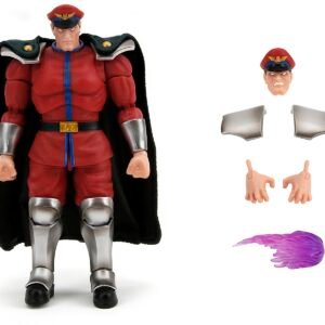 M. Bison 6" Moveable Figure with Accessories and Alternate Head and Hands "Ultra Street Fighter II: The Final Challengers" (2017) Video Game Model by Jada