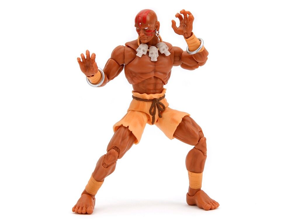 Dhalsim 6″ Moveable Figure with Alternate Head and Limbs “Ultra Street Fighter II: The Final Challengers” (2017) Video Game Model by Jada