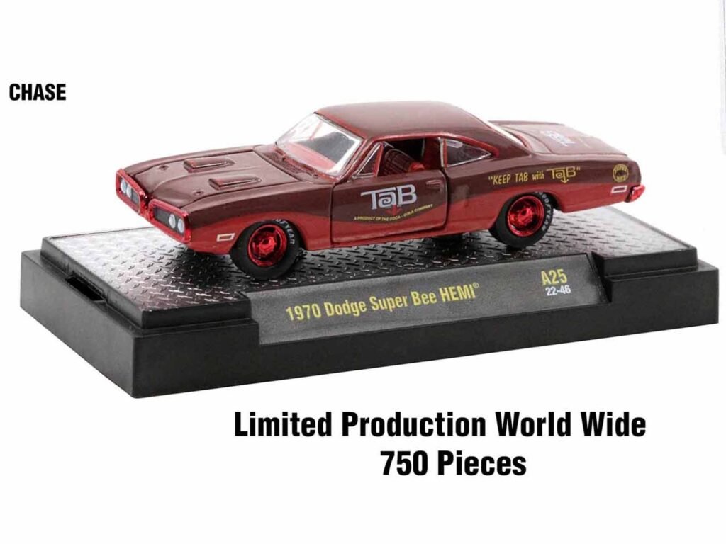 “Sodas” Set of 3 pieces Release 25 Limited Edition to 6250 pieces Worldwide 1/64 Diecast Model Cars by M2 Machines