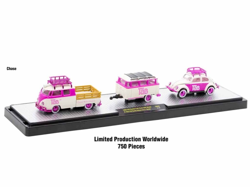 Auto Haulers “Soda” Set of 3 pieces Release 26 Limited Edition to 9600 pieces Worldwide 1/64 Diecast Models by M2 Machines