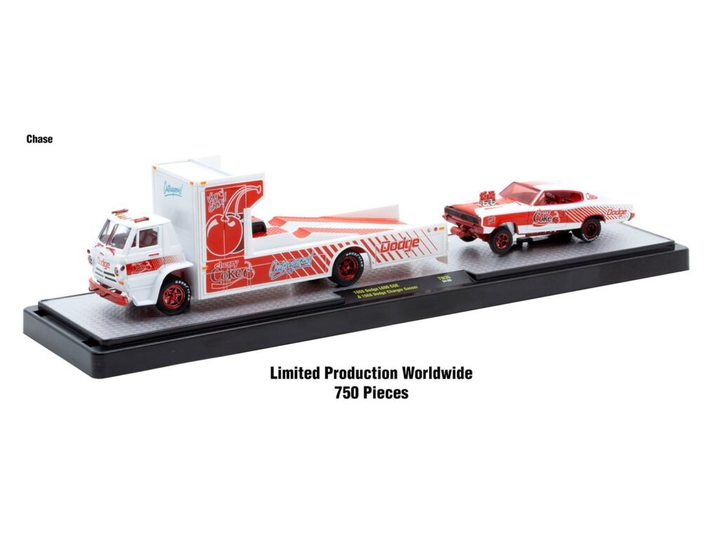 Auto Haulers “Soda” Set of 3 pieces Release 36 Limited Edition to 8000 pieces Worldwide 1/64 Diecast Models by M2 Machines