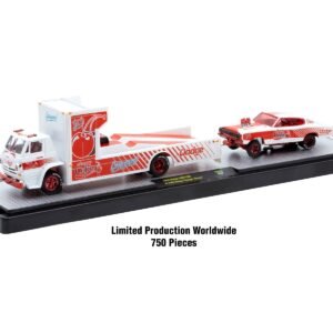 Auto Haulers "Soda" Set of 3 pieces Release 36 Limited Edition to 8000 pieces Worldwide 1/64 Diecast Models by M2 Machines