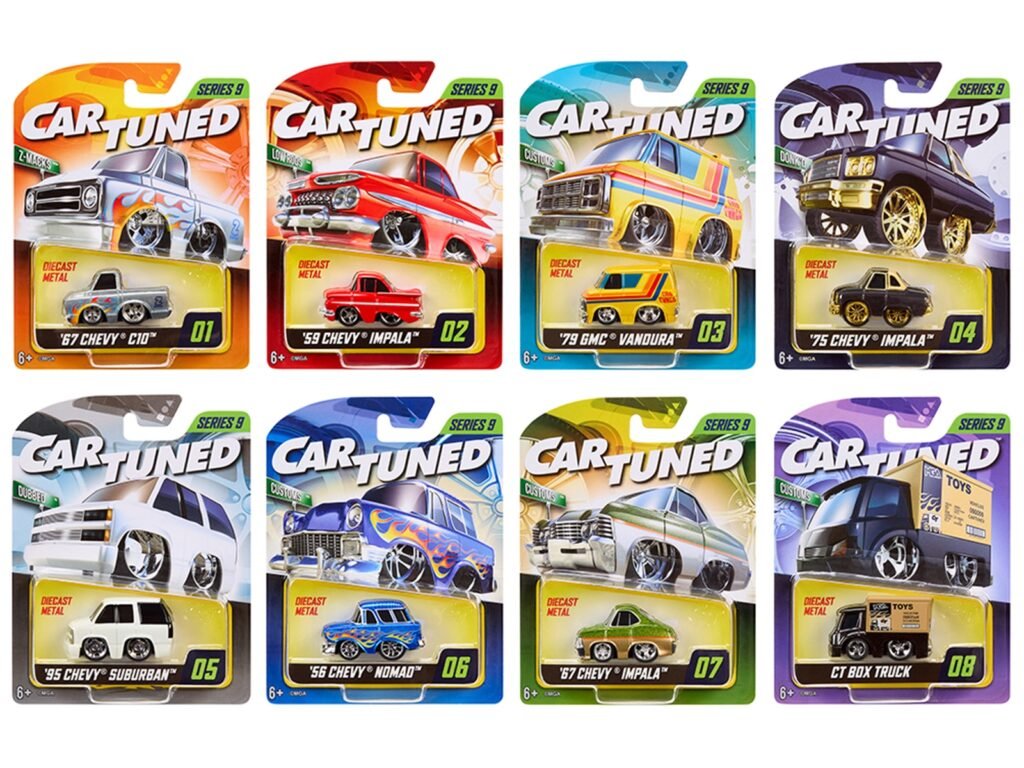 “Mainline” 2026 Series 9 Set of 8 Pieces Diecast Model Cars by CarTuned