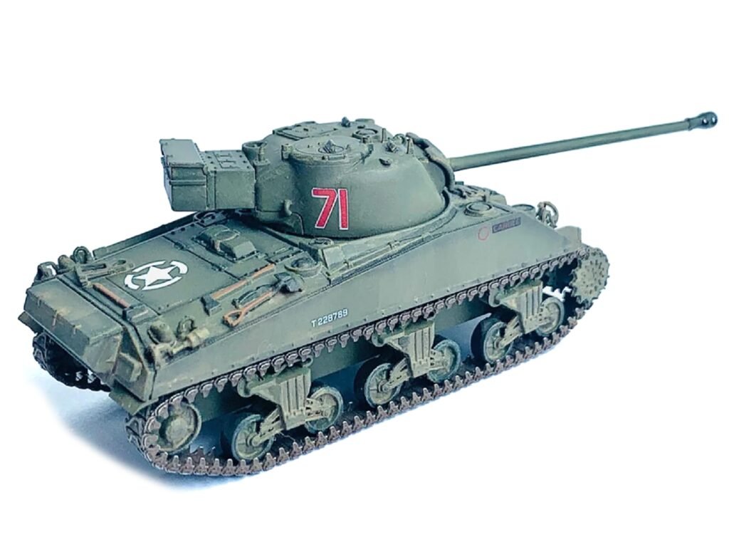 British Sherman Firefly Vc Tank #71 “13th/18th Royal Hussars Armoured Brigade Normandy France” (1944) “NEO Dragon Armor” Series 1/72 Plastic Model by Dragon Models