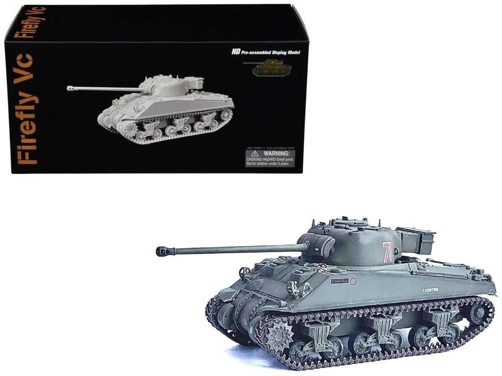 British Sherman Firefly Vc Tank #71 “13th/18th Royal Hussars Armoured Brigade Normandy France” (1944) “NEO Dragon Armor” Series 1/72 Plastic Model by Dragon Models