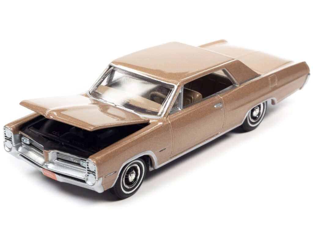 1964 Pontiac Grand Prix Royal Bobcat Saddle Bronze Metallic “Vintage Muscle” Limited Edition 1/64 Diecast Model Car by Auto World
