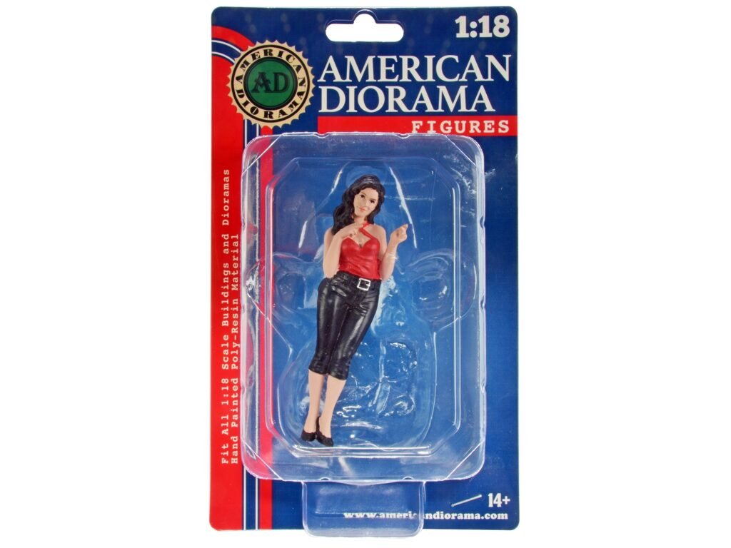 “Pin-Up Girls” Peggy Figure for 1/18 Scale Models by American Diorama