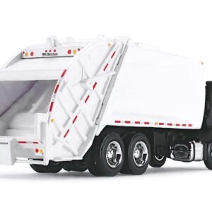 Mack LR with McNeilus Rear Load Refuse Body White 1/87 (HO) Diecast Model by First Gear