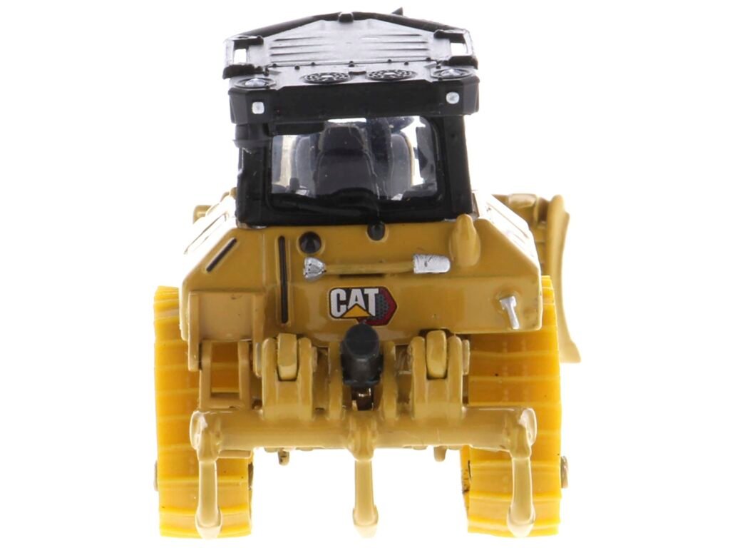 CAT Caterpillar D5 Track-Type Dozer Yellow with Fine Grading Undercarriage and Foldable Blade “High Line Series” 1/87 (HO) Scale Diecast Model by Diecast Masters