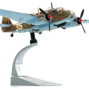 Bristol Beaufort MkIa Bomber Aircraft "EK979 Middle East Check and Conversion Unit" (1944) British Royal Air Force "The Aviation Archive" Series 1/72 Diecast Model by Corgi