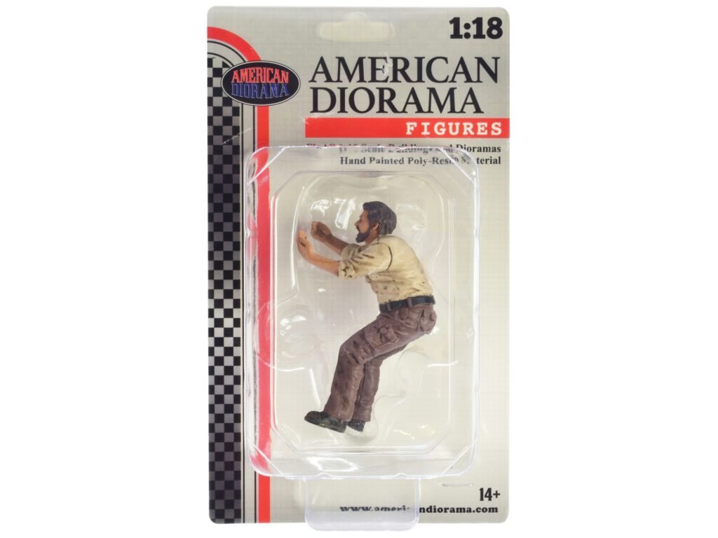 “4X4 Mechanic” Figure 6 for 1/18 Scale Models by American Diorama