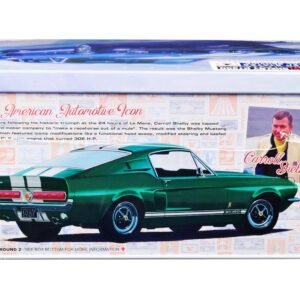 Skill 2 Model Kit 1967 Shelby Mustang GT350 USPS (United States Postal Service) "Auto Art Stamp Series" 1/25 Scale Model by AMT