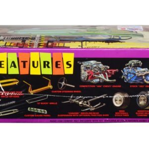 Skill 2 Model Kit 1957 Chevrolet Bel Air "Pepper Shaker" 3 in 1 Kit 1/25 Scale Model by AMT
