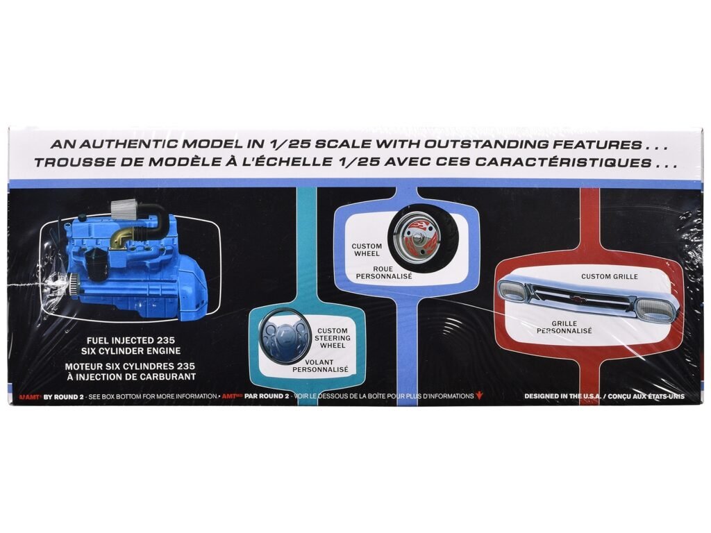 Skill 2 Model Kit 1960 Chevrolet Apache Pickup Truck “Kustom Kruisers” 1/25 Scale Model by AMT