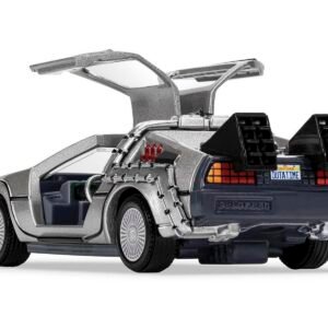 DMC DeLorean Time Machine with Doc Brown Figure "Back to the Future" (1985) Movie Diecast Model Car by Corgi